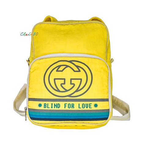 Gucci Unisex 536724 Blind For Love Nylon Backpack